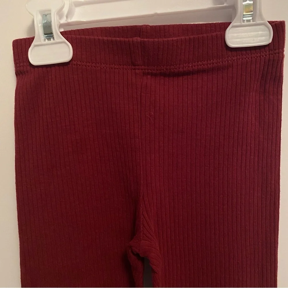 Carter's Long Sleeve Ribbed Bodysuit/ Leggings & Ribbed Flare Pants 24 Months